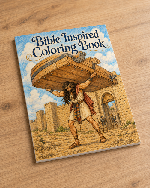 Bible Inspired Coloring Book